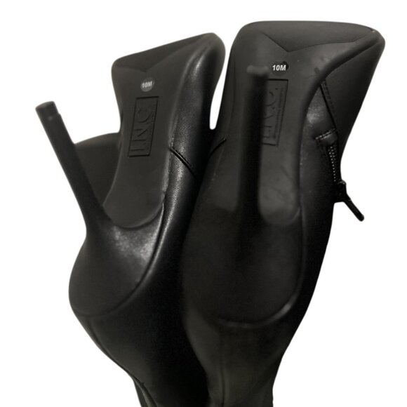 INC Boots Womens Size 10M Hollandop Pointed Toe Stiletto Heel Side Zip Dressy - Picture 4 of 6